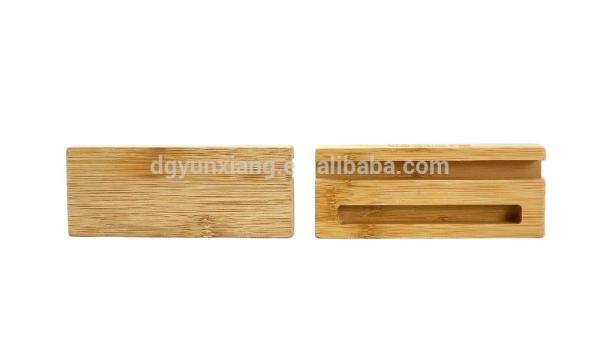Wooden Blocks Calendar Business Card  Base Wooden Craft Decoration for Home Office Desk (Natural Wood Calendar)