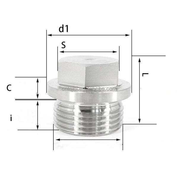 High Durability 10 Pipe Plug SDPSI4.8 Grade M8toM30 DIN910 with Padded Hexagon Screws JB1000 Sturdy Construction