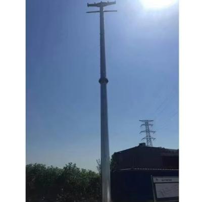 自支撑输电线路塔管式塔电工钢单极桅杆电力线钢单极桅杆塔