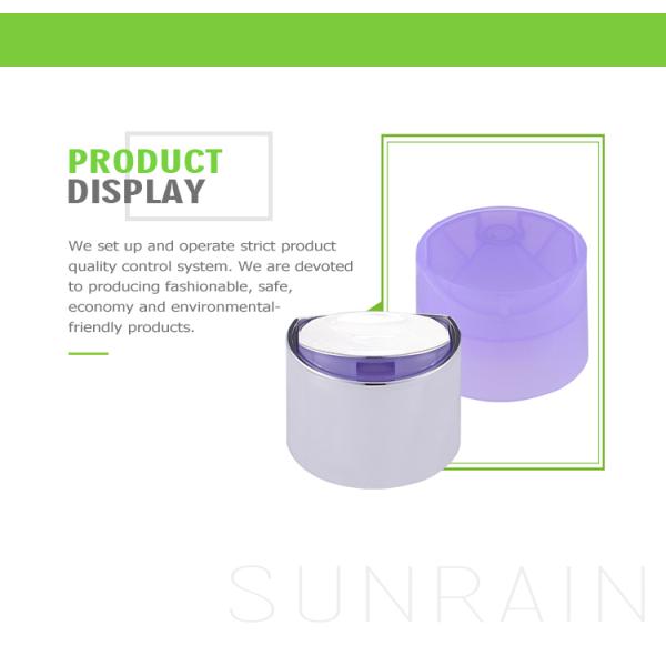 OEM / ODM Plastic Bottle Cap aluminum plastic lucency cap non spill SR-202