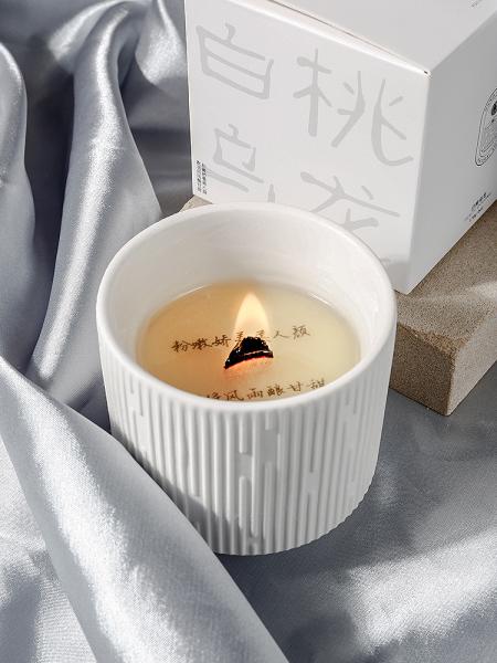 Stress Relief Minimalist Aromatherapy Scented Candle For Home Long Lasting Burning