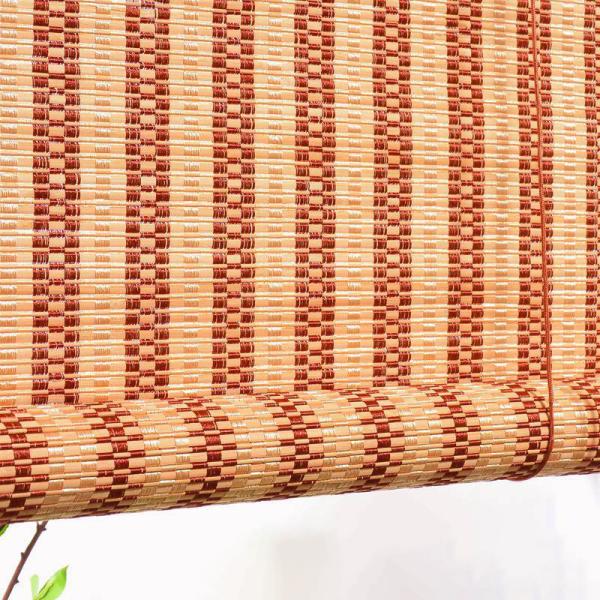 1.5m 2m Waterproof Bamboo Slat Roll Up Blinds Sun Proof Woven Roman Bamboo Blinds