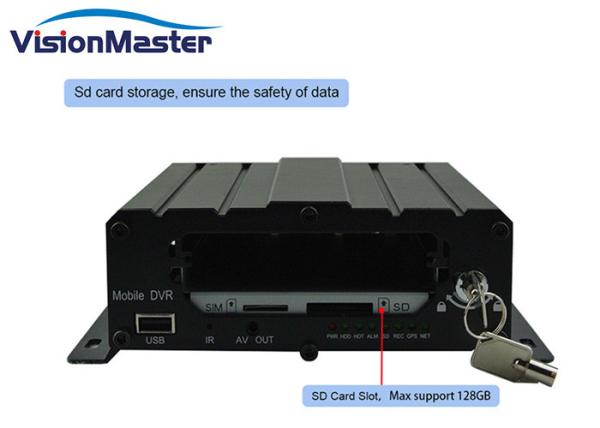 gravador de vídeo móvel do cartão de 8CH DVR SD, 1080P CCTV DVR com alarme da nuvem RS485