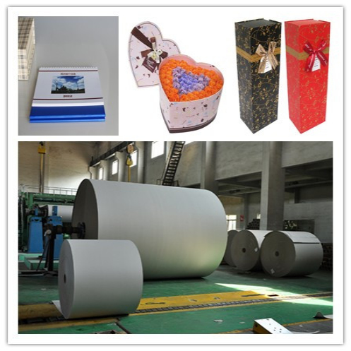 370g / 0.57 mm Grade AA laminated Grey Card board roll for printing