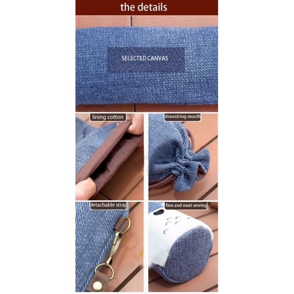 2019 Hot-Selling BPA FREE Collapsible cute cartoon sleeve water bottles bags