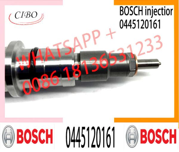 Injecteur de carburant commun 4988835 de rail de pièces de moteur diesel de camion lourd de machines de construction 0445120161 pour le moteur d'ISDE