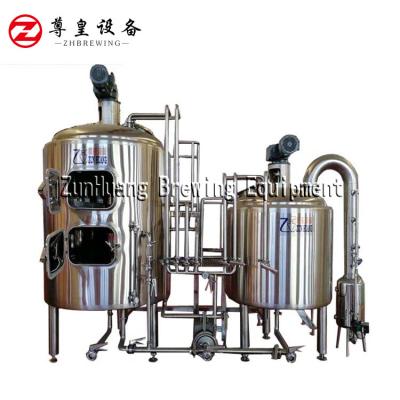 cervejaria do equipamento da fabricação de cerveja de cerveja 500L micro para o brewpub e o hotel da barra da cerveja
