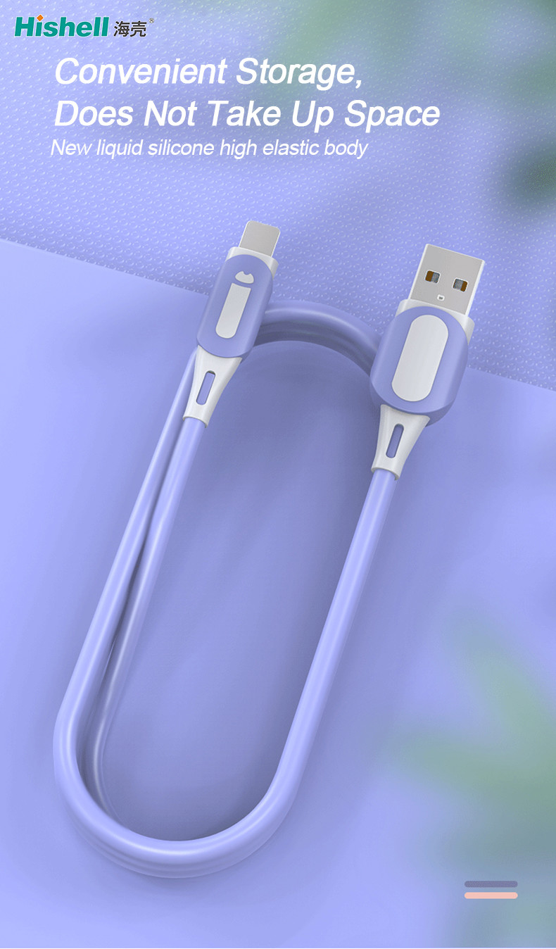 Шнур USB длины 1.2M Stainproof быстрый поручая, кабель данным по сотового телефона Multiscene