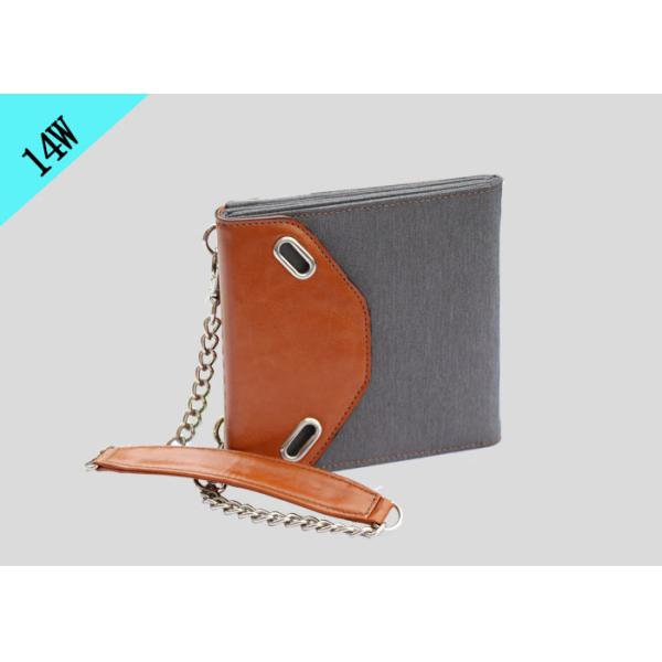 Customized CIGS Solar Cell Backpack , Waterproof Solar Backpack For Leisure Travel