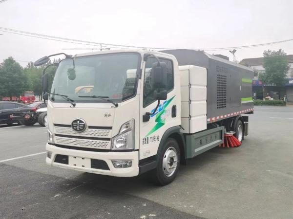 Electric Pressure Washer Truck for Custom's Requirement Energy Type Pure Electric and Cleaning