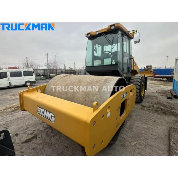 Durable 18 Tons XCMG XS183J Single Drum Road Roller For Nigeria