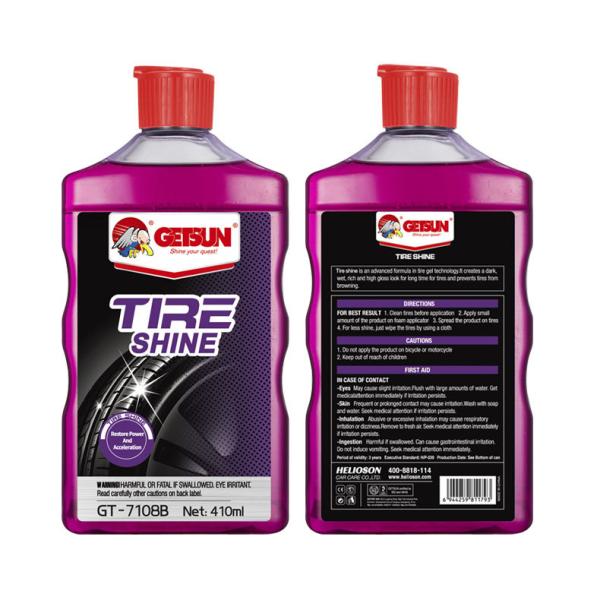 Professional Long Lasting Wet Look Tire Shine For Car Detailing Pros