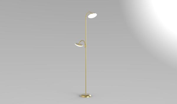 2018 Modern Floor Lamps With Led Reading Light For Living Room