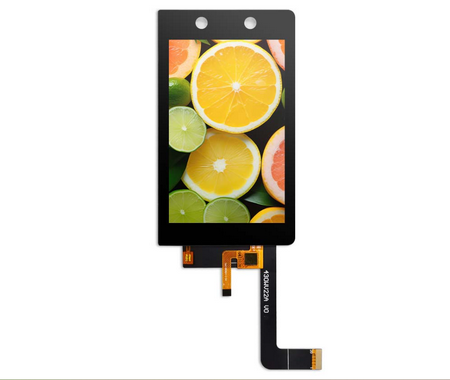 IPS TFT LCD дисплей с 4,3-дюймовым вертикальным экраном 500 Cd/M2 Яркость 50000 H Время службы