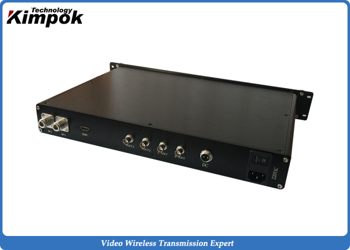 Мини вес 133g передатчика 1080P HD COFDM видео- беспроводным несенный телом