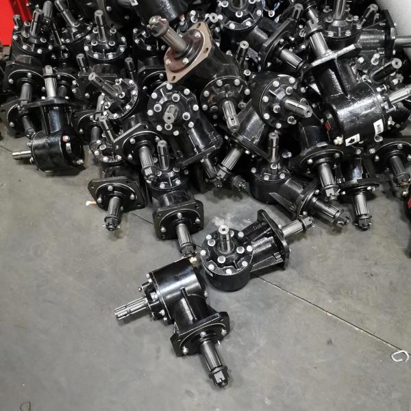 Gearbox H30147-6S With Six Spline Input For Bush Hog And Topper Mower,45hp Gearbox For Tractor Lawn Mower
