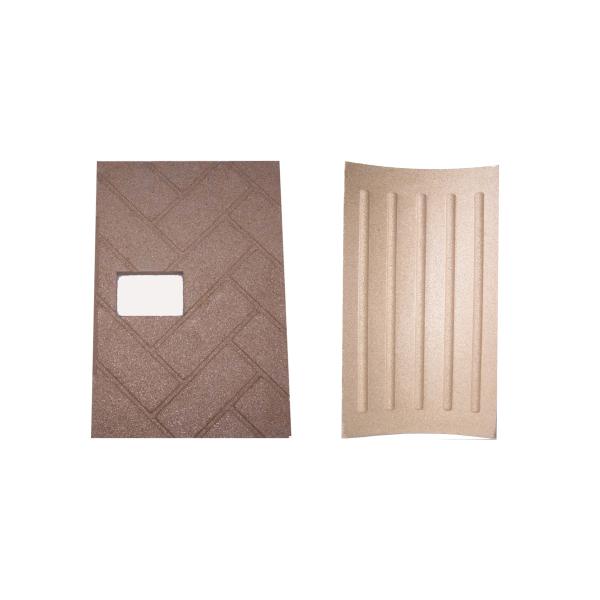 доска огнеупорного кирпича вермикулита 400-1200кг/м3, универсальная плита изоляции камина