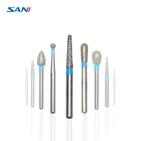High Hardness 11mm Handpiece Dental Diamond Burs CE Approved