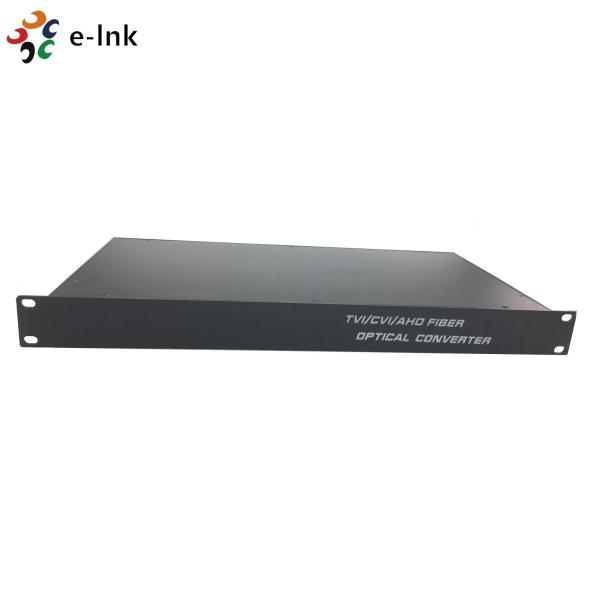 Análogo Coaxial a convertidor de fibra 1080P HD AHD CVI TVI CVBS Video transmisor receptor