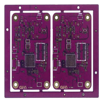 oro impreso de múltiples capas 3u de la inmersión de la placa de circuito FR4 TG150 de 2.0m m