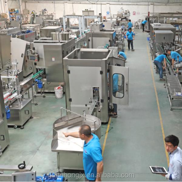 Máquina automática de llenado de botellas de plástico de vidrio para lavado manual con acero inoxidable 304