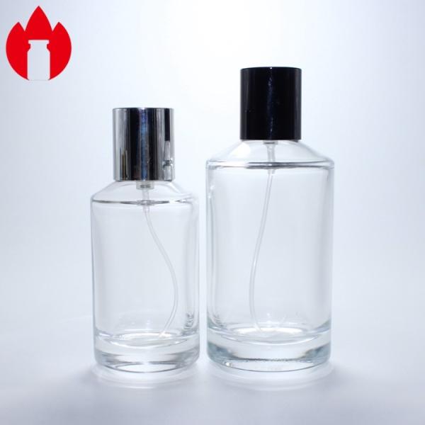 Customized Cosmetic Perfume Glass Bottle Vial With Pump Sprayer