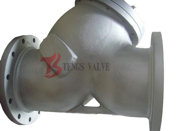 Compact Industrial Y Strainers Lightweight Class 150LB For Filter Liquid / Gas
