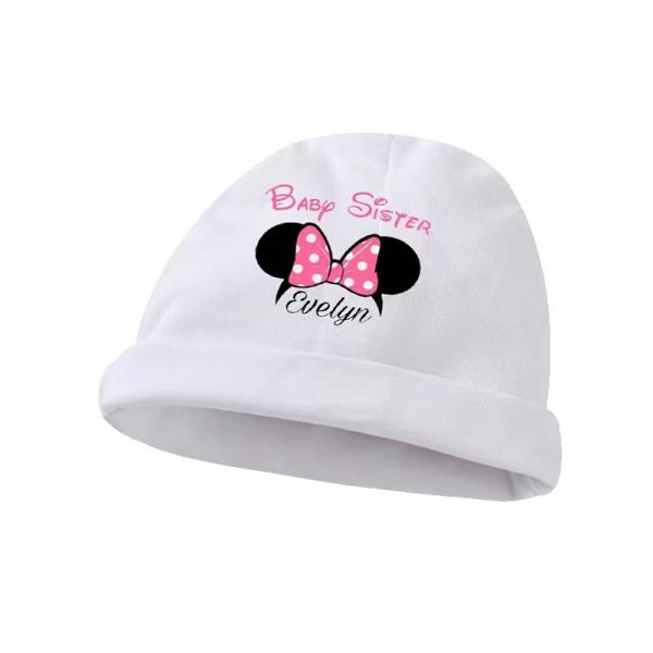 Custom Sublimation Blanks Baby Warm Hat Cuffed Brim For Sublimation Photo Printing