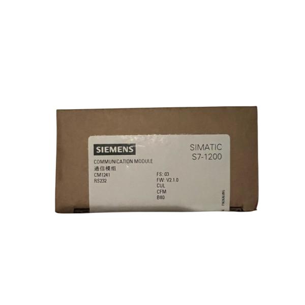 SIEMENS SIMATIC PLC S7-1200 6ES7241-1AH30-0XB0 CM1241 RS232 Communication modules