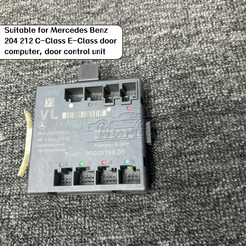 For Mercedes-Benz C-Class, E-Class, GLK: Door Module 204, 212, Complete Control Unit, Side Door Control Unit, Door Computer