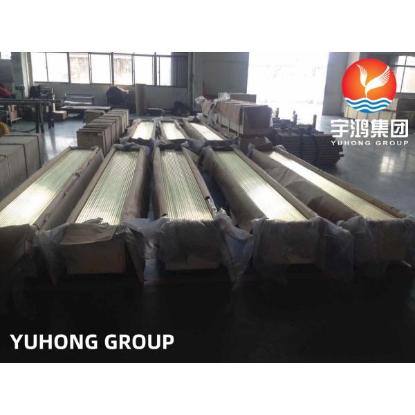 TUBE DE CHAUDIÈRE SANS COUTURE DE CUIVRE EN LAITON D'ASTM B111 O61 C44300 C68700 C71500