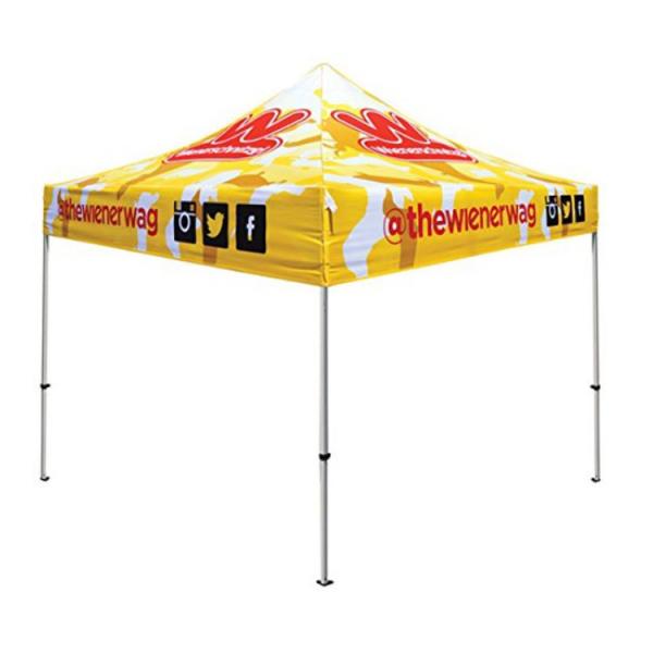2x2 / 4X4 Advertising Folding Tent Aluminium / Steel Frame Material