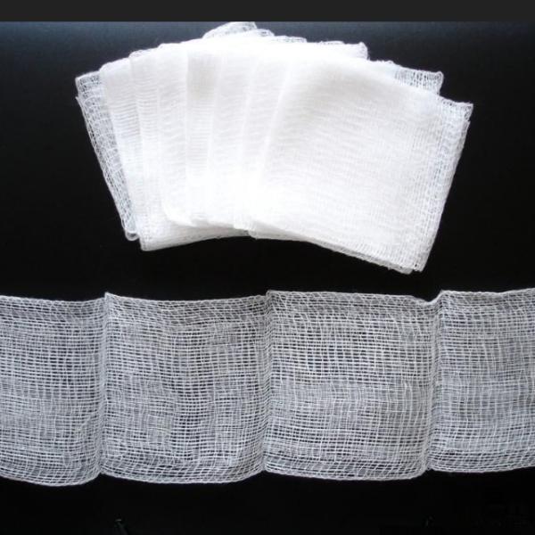 5x5 Medical Gauze Pads 100% Cotton Yarn Number 40s Antimicrobial