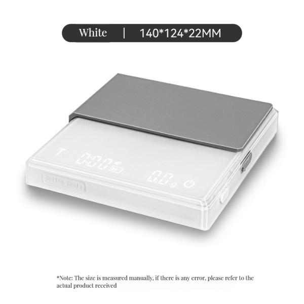 Mini ABS Stainless Steel Kitchen Electronic Digital Coffee Scale for Weight Measuring