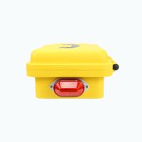 Cor Amarelo Robusto Telefone Pesado Design Leve