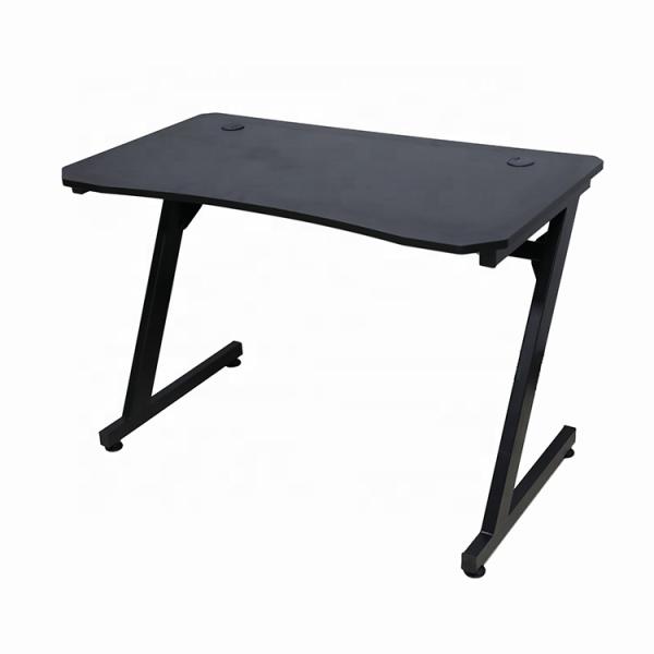 Professional LED Gaming Table PC Desk with Customized Inclined Keyboard Platform