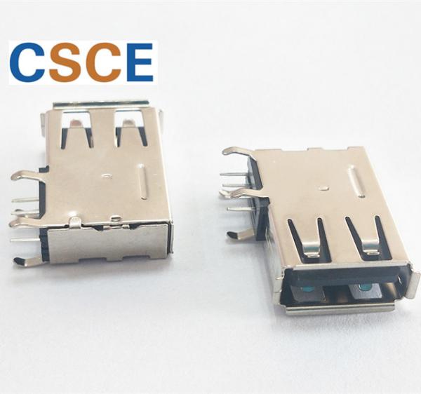 1.5A 30V DC USB Male Female Connector AF Type 30 Milliohms MAX Contact Resistance
