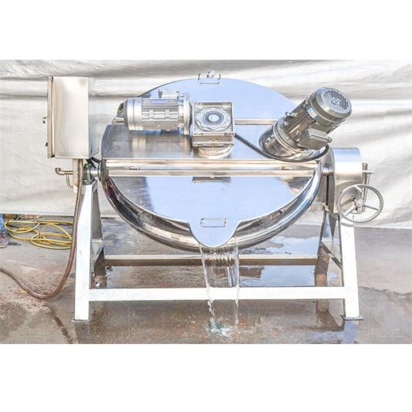 Kaiquan Stainless Steel Jacketed Kettle Sauce Meat Jacketed Cooking Kettle For Ketchup