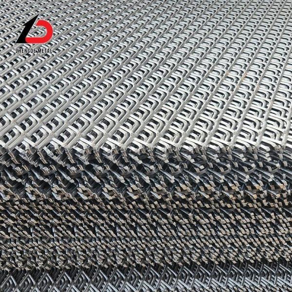 5030x 1230mm Grid Size 35*25mm Aluminum Diamond Mesh Panel 3mm 11 Gauge Thick