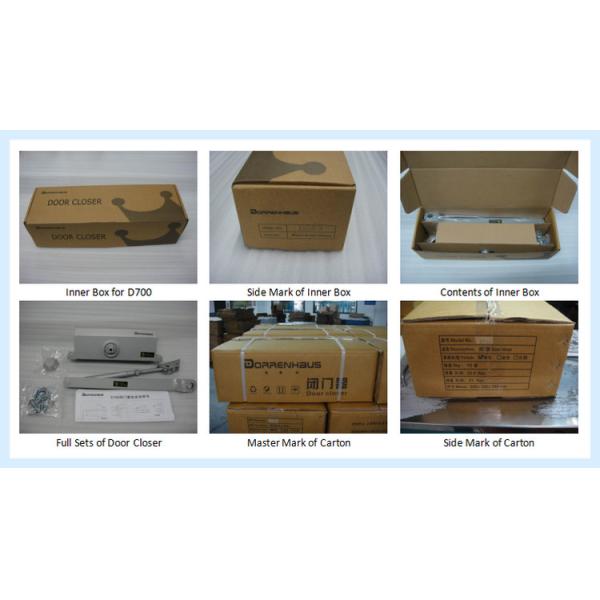 Lightweight UL Listed Door Closer Regular Arm for Residential Interior Door