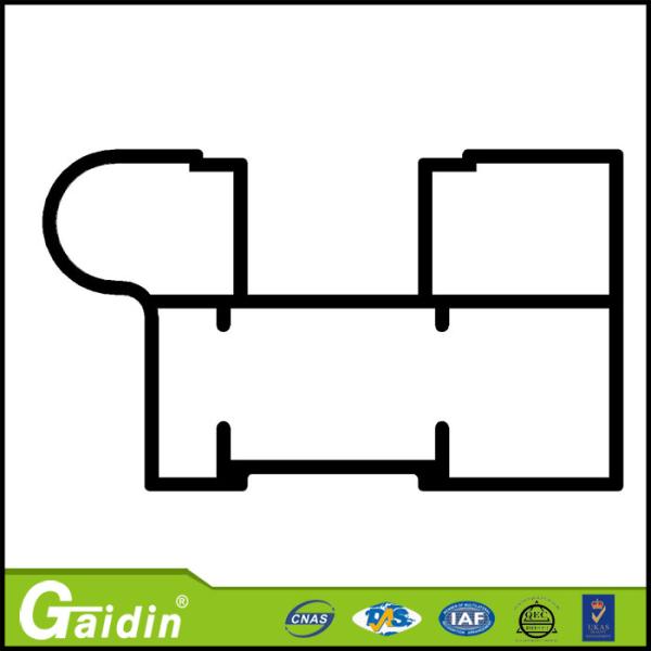 china import custom anodized Aluminium Part furniture wardrobe bathroom aluminum profiles
