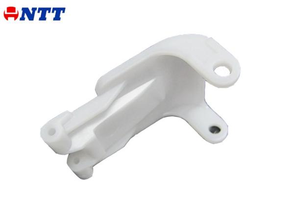 Linkage Industrial Plastic Molding Parts POM Material Pure White Color