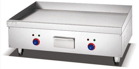 Table Top Electric And Gas Griddle / Hotel Food Service Kitchen Equipment Griddle