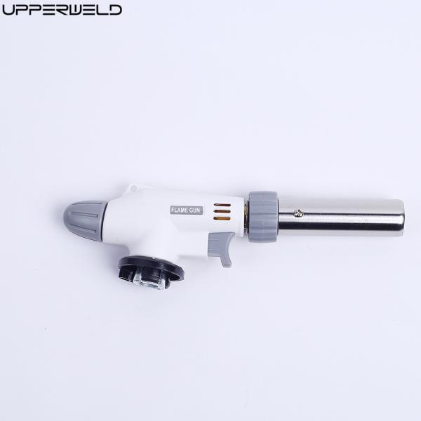 Кухонный факел Бутановый огнестрельный пистолет Белый 1,6 кВт Газовый факел Мини BBQ Огнестрельный пистолет