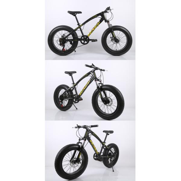 20 Inch Children's Beach Snow Bike 4.0 Fat Tire Mountain Bicycle with 7/21/24/27 Speeds