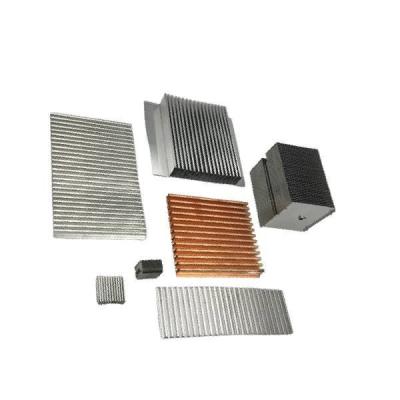 CNC Machining Stamped Heat Sinks 3D STEP IGES Custom Stamped Radiator