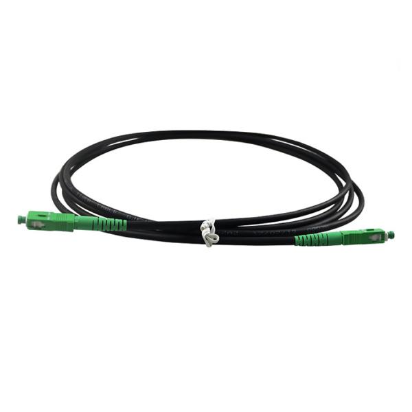 Indoor Outdoor G657A2 Multimode Fiber Jumpers / OM1 Duplex Fiber Patch Cord