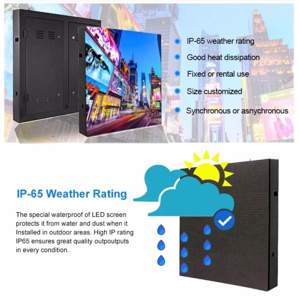 Полный цвет рекламный светодиодный видео дисплей для церкви / детских площадок 100000 часов Продолжительность жизни