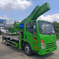 Dongfeng Chassis Plataforma de trabalho aéreo Caminhão Velocidade máxima 90km/h