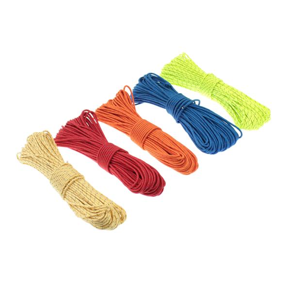 Безопасное высокопрочное 10 мм голубое наружное скальное плетённое полиэстерное паракордное скалолазное верёвочко